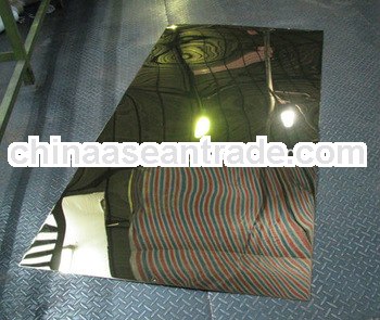 2013 high quality no.8 mirror finish stainless steel sheet