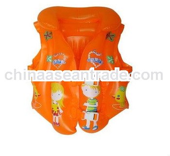 2013 hot customized inflatable safety swim vest