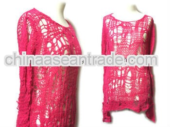 2013 hot red sweater design sweater manufacturer