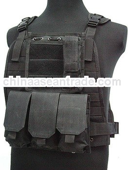 2013 hot sale black security nylon tactical vest
