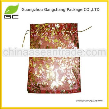 2013 hot sale promotional material organza bag manufacturer