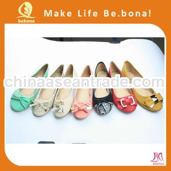 2013 hot sale wholesale women flat latest pictures of shoes