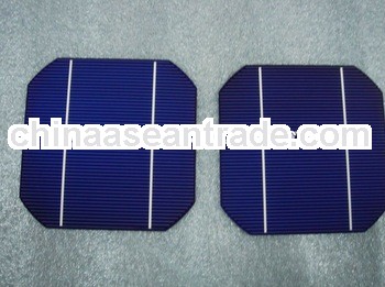 2013 hot sales A grade 125*125 monocrystalline solar cells 5*5 2.0W-2.9W.