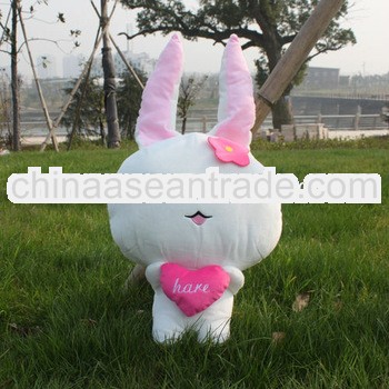 2013 hot sales cute plush rabbit toy
