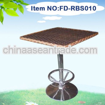 2013 hot sell rattan bar table wholesale