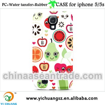 2013 hot selling custom phone case for samsung galaxy s 4 cover, water transfer case for s4