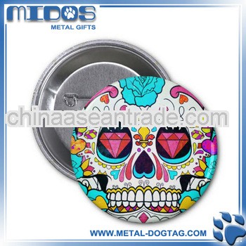 2013 hottest promotional tin button badge