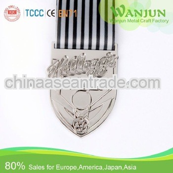 2013 hottest zinc alloy engrave metal medal