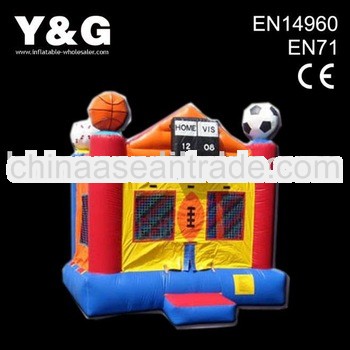2013 inflatable bouncer with step