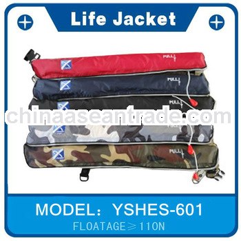2013 latest CE approved inflatable solas life jacket