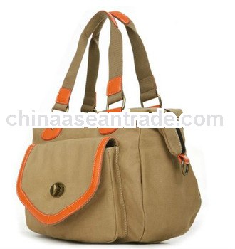 2013 latest design lady handbag canvas bags