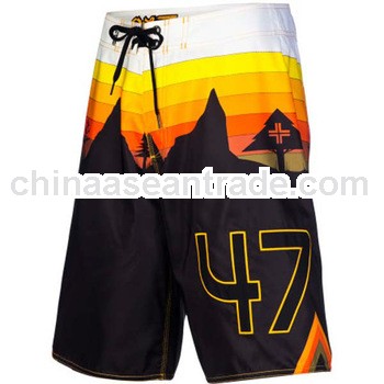 2013 leisure wear beach short for man, 100% polyester fabric