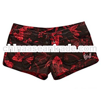 2013 leisure wear board short for girl, 100% polyester fabric