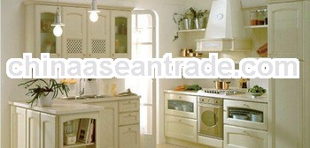 2013 new Solid wood kitchen cabinet design