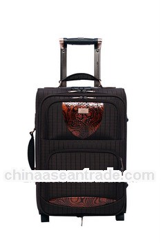 2013 new design big wheels school EVA trolley bags for boy