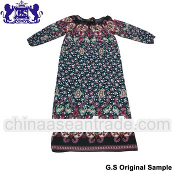 2013 new fashion muslim summer ladies abaya ,rayon ladies abaya ,ladies gown#GS12120603