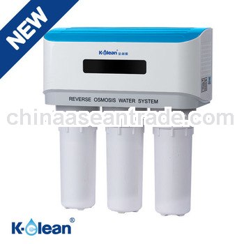 2013 new generation ro system water purifier with non-electric booster pump
