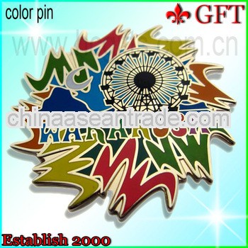 2013 new style color lapel pin badge!!you can own it