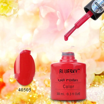 2013 newest and hottest CND Bluesky colored uv led soak off gel polish 40505