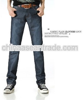 2013 newest blue washed jeans for man