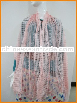 2013 newest fashion viscose scarf wholesale scarf fashionable scarf