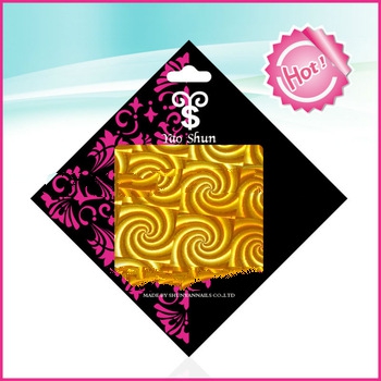 2013 newest nail foil color metallic nail decorator