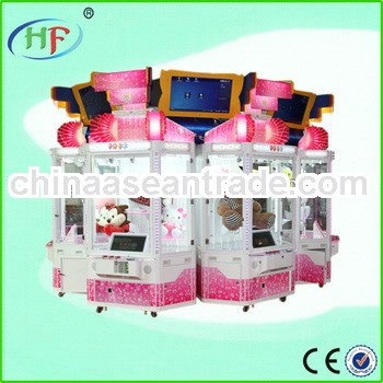 2013 news coin operated vending gift machie with lcd display