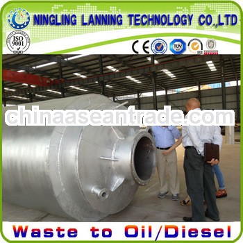2013 the newest waste oil refinling system machine for diesel and gas
