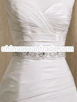 2013 wedding accessories crystal bridal rhinestone belt