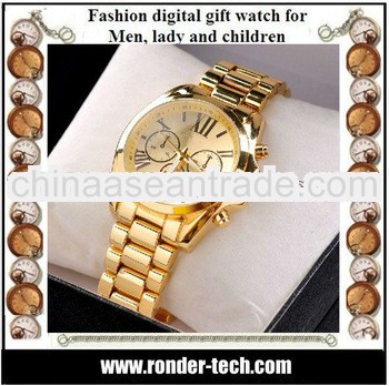 2013 wholesale stainless steel mk watch 4 color in stock pc21 japan movement