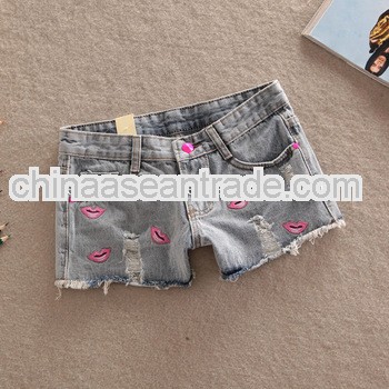 2013latest hotsale women short jeans