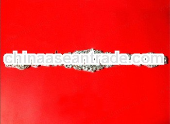 2014 Beautiful Silver Elegant Big wholesale wedding sash belt
