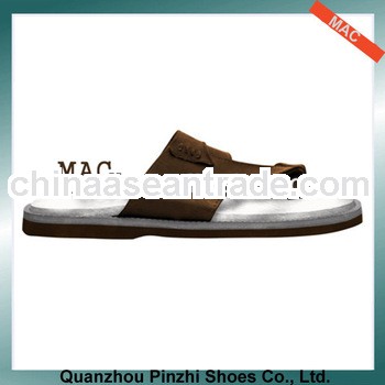 2014 Best Design Leather Flip Flop Wholesale for Men