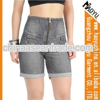 2014 Sexy reliable quality elegant style fashionable high waist jeans buy jeans in bulk (HYS338)