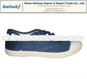 2014 Women Casual Flat Shoes Canvas Trainer PVC Sole Size18 to 41