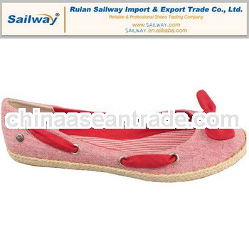 2014 Women Casual Shoes Boat Bow Knot Red All Colors Size 35 to 41