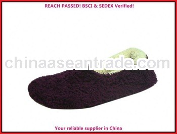 2014 fashion sof plush indoor slipper plush shoes