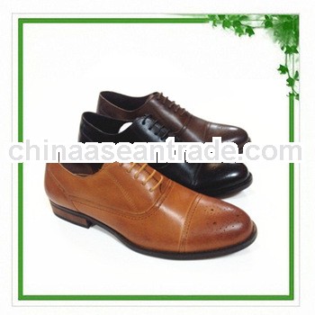 2014 fashionable latest new design man leather shoe