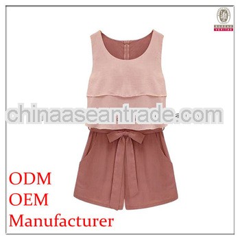 2014 forward summer fashion newest style short jumpsuit