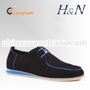 2014 free sample made in china leather shoe for man