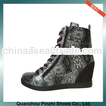2014 new fashion inside high heel shoe lady woman