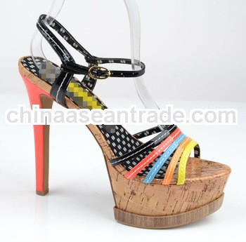 2014 new sexy women sandals, stiletto girl high heels sandals