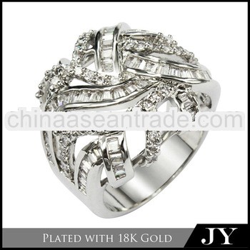 2014 new style Fashion latest design gold plating ring