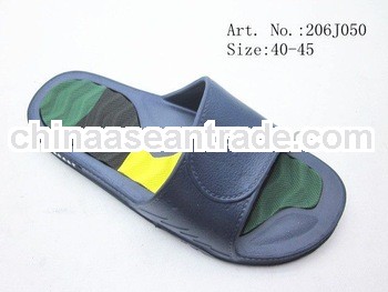 2014 new style fashion cheap man slipper