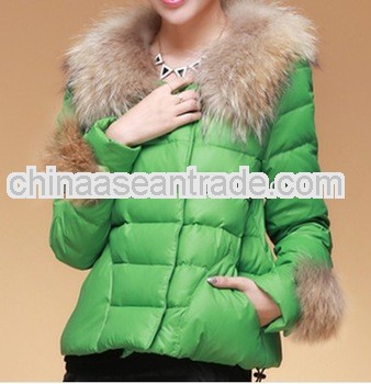 2014 newest high quality fashion rex rabbi fur coat