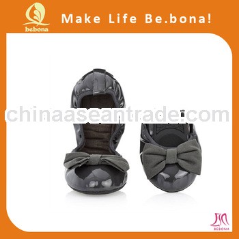 2014 nice shoes latest design lady fashion flat shoe