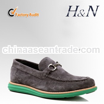 2014 the most cheapest made in china men leather shoe