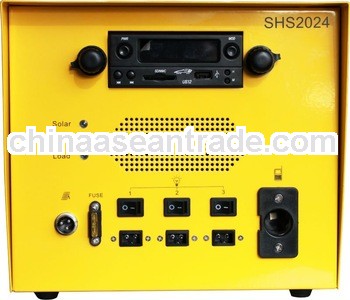 20W Solar Home Generator With Radio+USB+SD Card