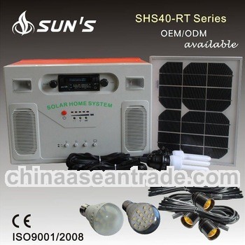 20W Solar Home System With ABS Plastic Box