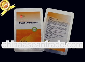 20% Doxycycline hyclate water soluble powder for Poultry livestock